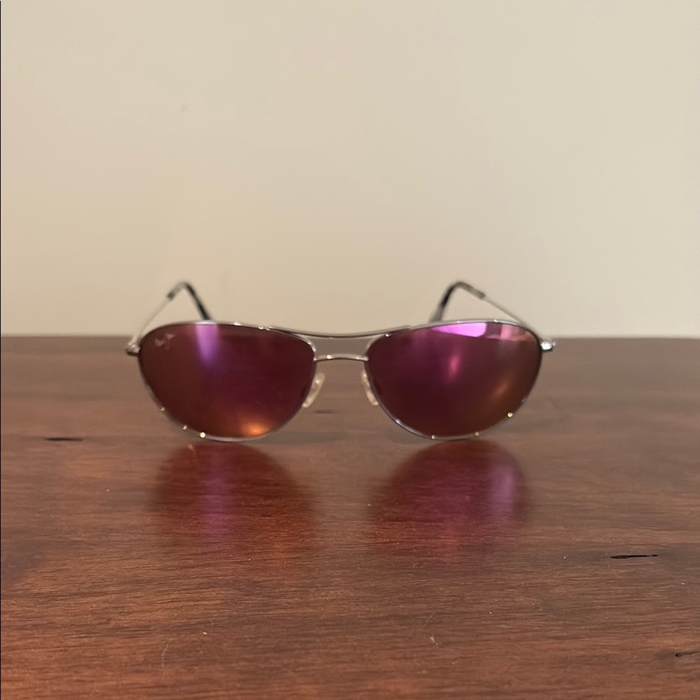 Maui Jim BABY BEACH Rose Gold and Maui sunrise Pink Aviator Sunglasses